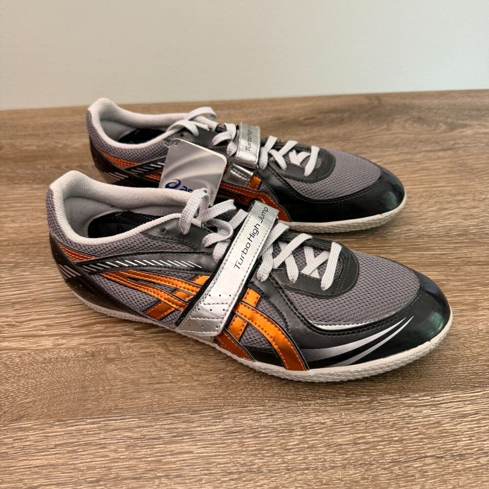 ASICS Turbo High Jump Track Field Shoes Spikes GN804 US 9.5 EU43.5 28cm